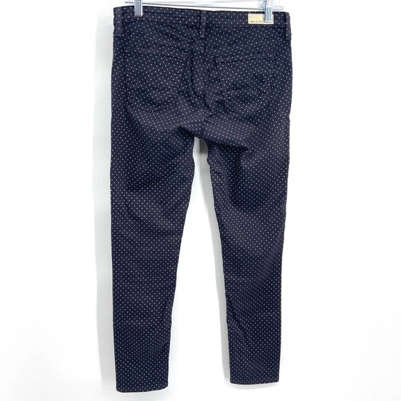 AG Black White Polka Dot The Legging Ankle Super Skinny Pant ASO Taylor Swift - Picture 5 of 10